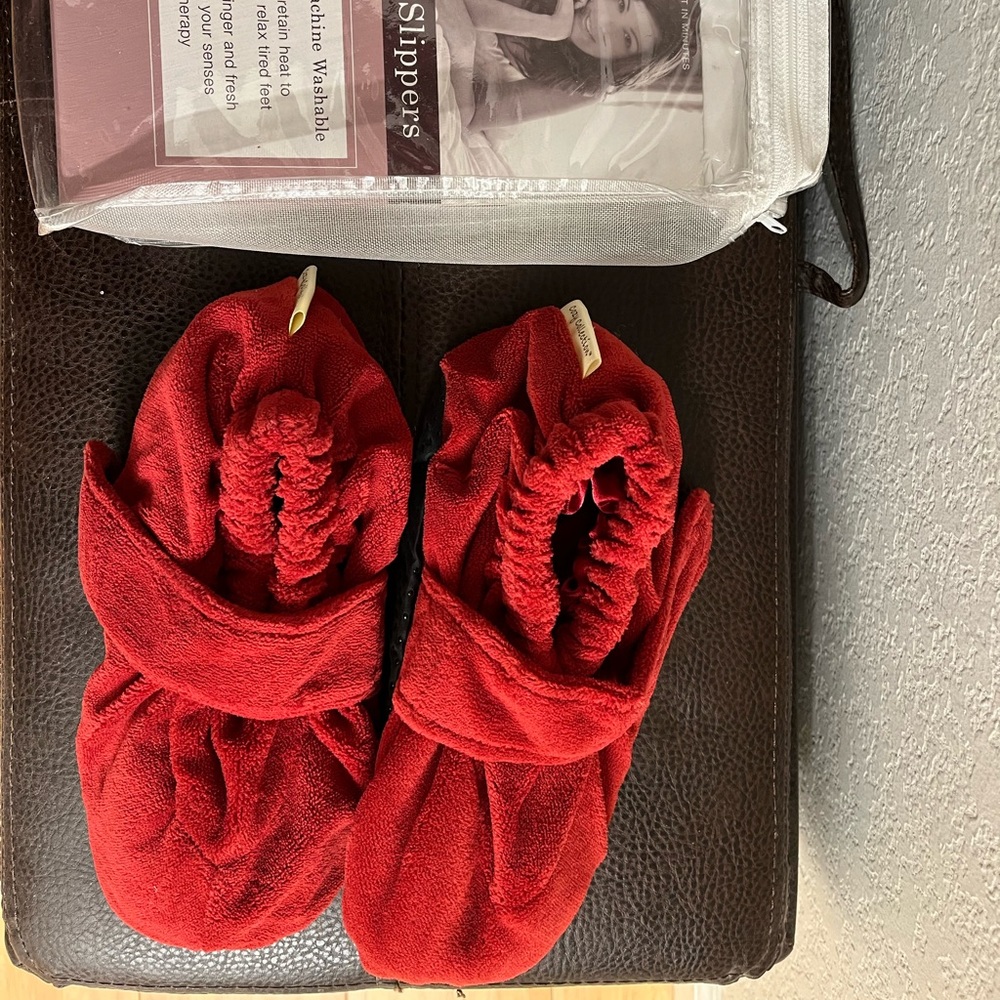 Slippers! From The Happy Company!